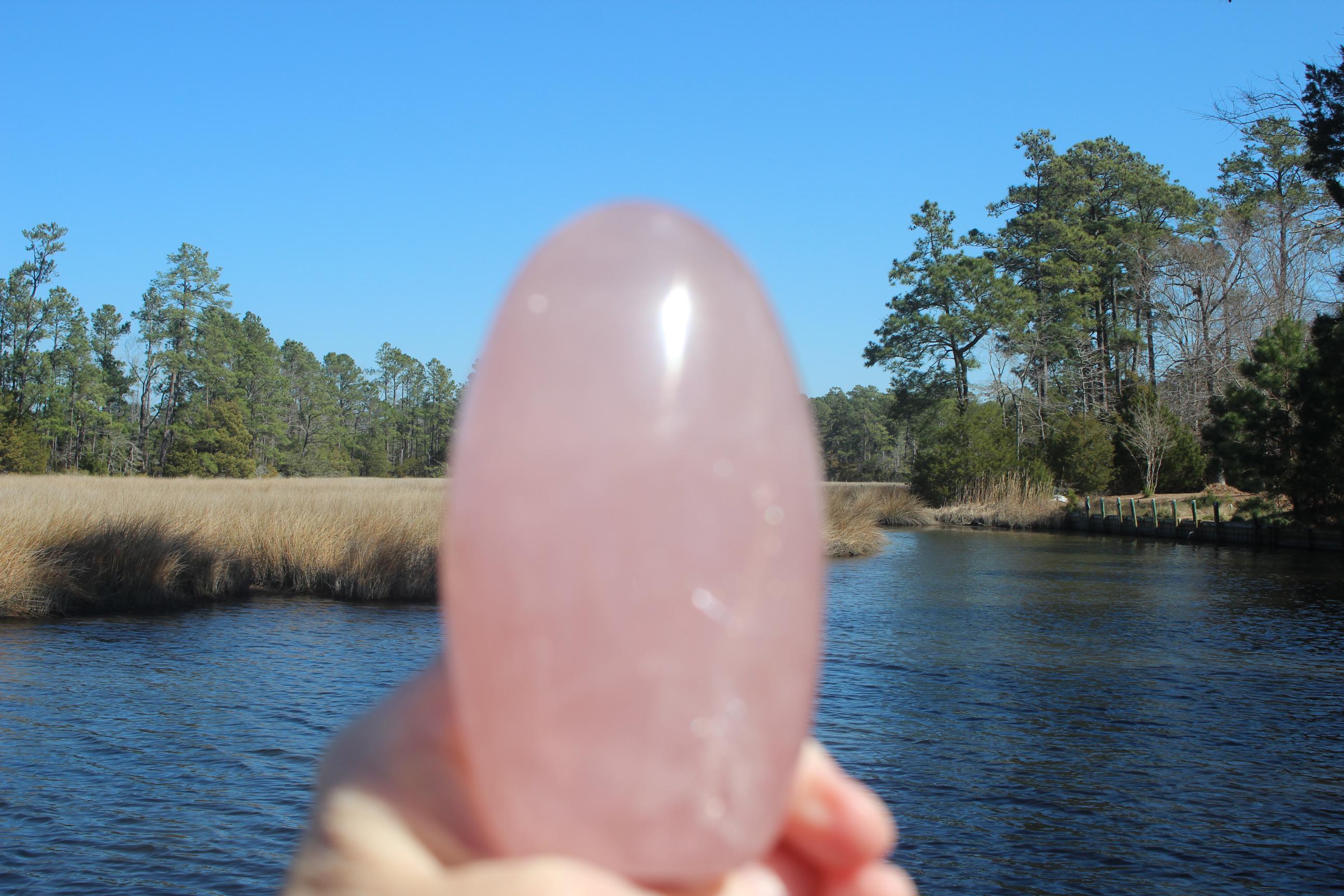 Tall Rose Quartz Tower Obelisk Specimen. Polished Rose Free Form Gemstone, Gemmy Pink Crystal, Self Standing, Meditation Spa Rooms.