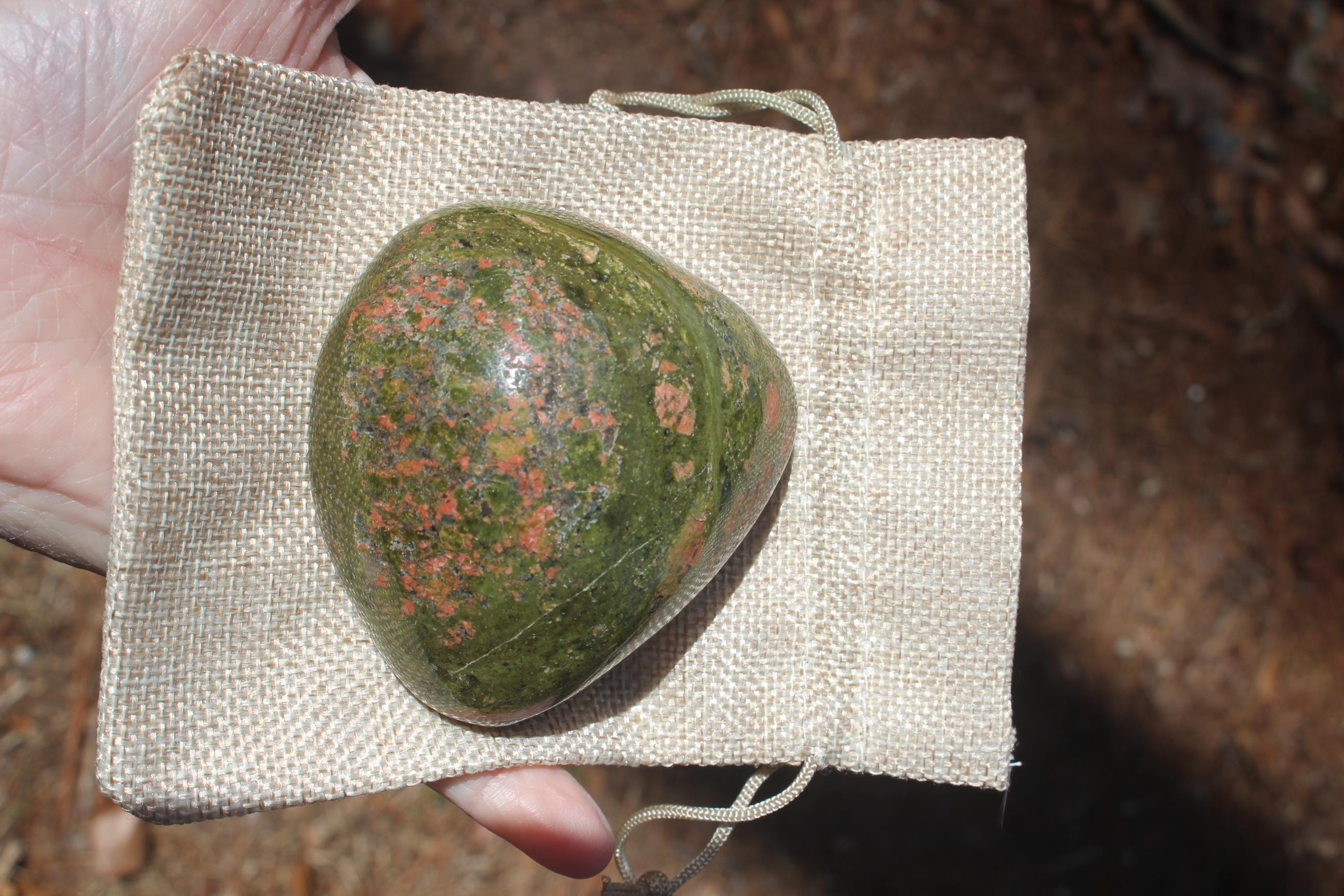 Unakite Large Free form Specimen, Polished Unakite Therapy Stone, Meditation Rooms, Perfect Rockhound Paperweight, Gemstone Collectible!